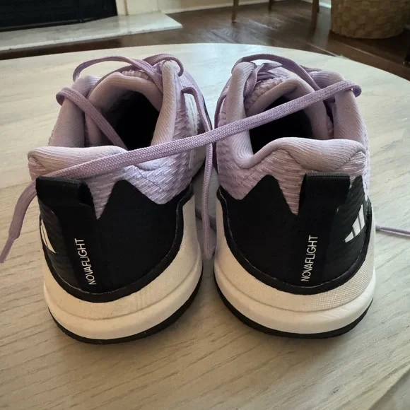 Adidas Women's Light Purple Sneakers size 8 - Picture 3 of 4